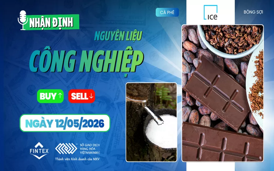 NHẬN ĐỊNH NGUYÊN LIỆU - CÔNG NGHIỆP NGÀY 12/05/2026